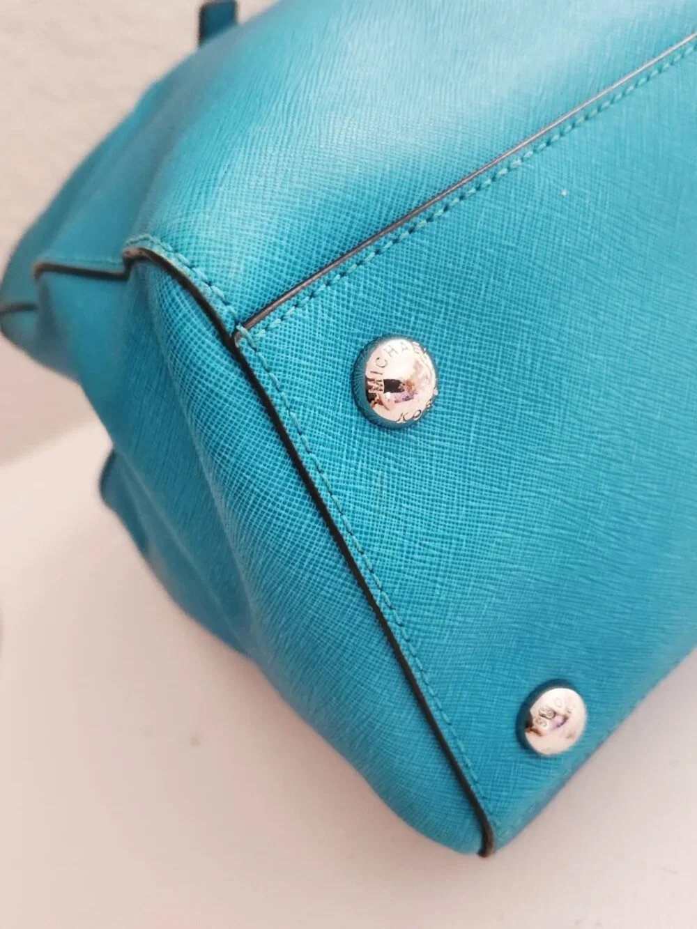New Michael Kors Blue/Green Tote Bag Purse